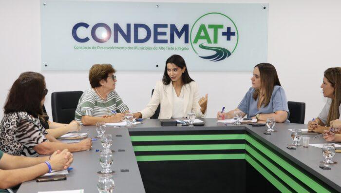 Primeira-dama inicia nova função no Condemat+ destacando ações em Suzano