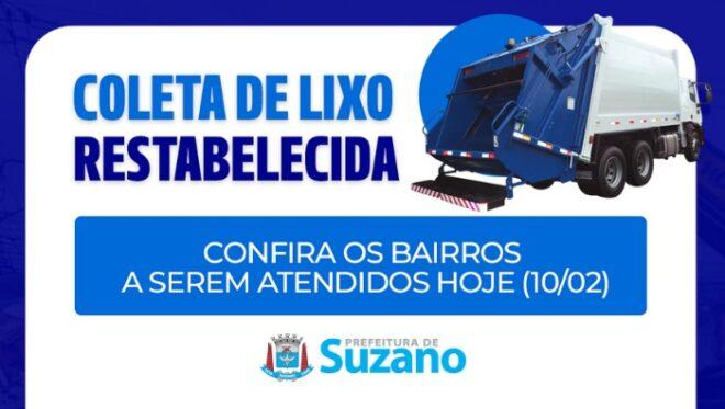 Programação – Coleta de lixo nos bairros