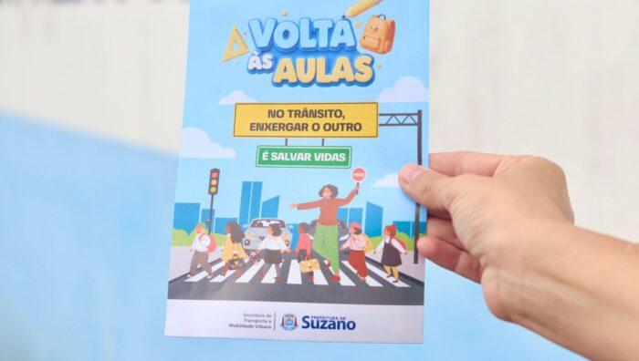 Secretaria de Transporte garante educação para o trânsito durante volta às aulas