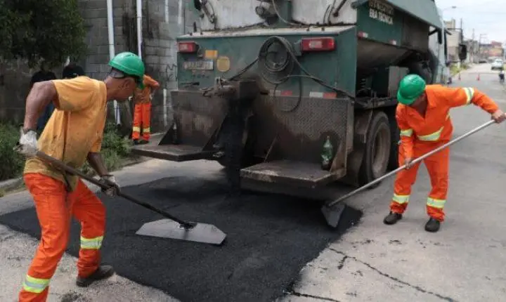 Março tem maior número de ruas atendidas pelo Tapa-Buraco em Suzano
