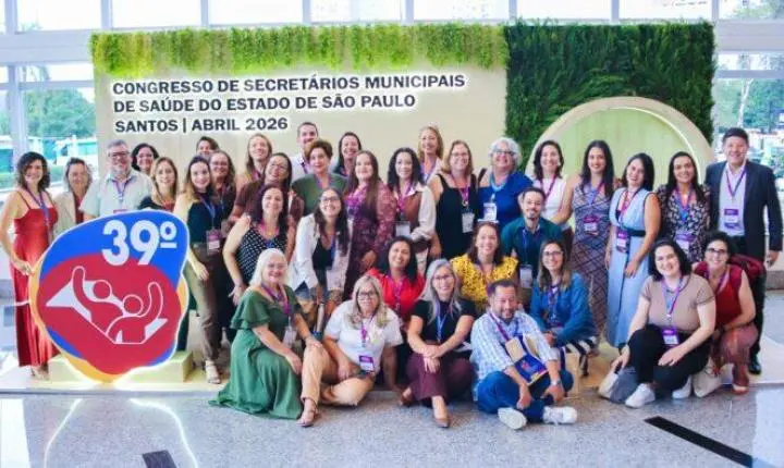 Saúde de Suzano recebe premiação internacional e menção honrosa durante congresso em Santos