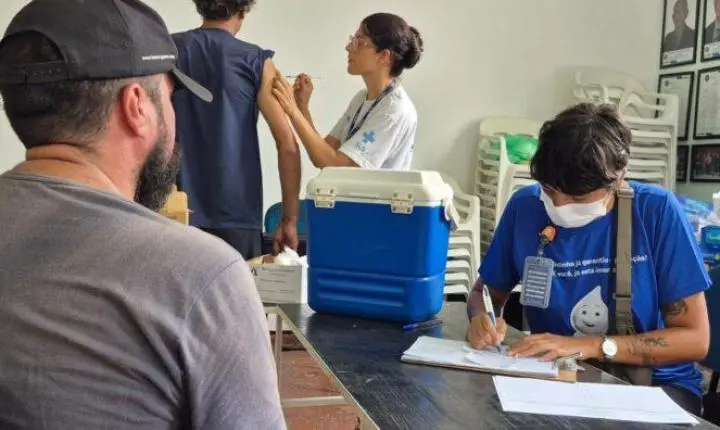 Saúde leva vacinação a pessoas em situação de rua contra quatro doenças em Suzano